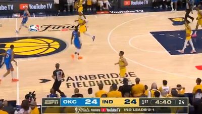 Fans React to Bizarre Pacers-Thunder Broadcast Glitch Featuring Spooky Graphic