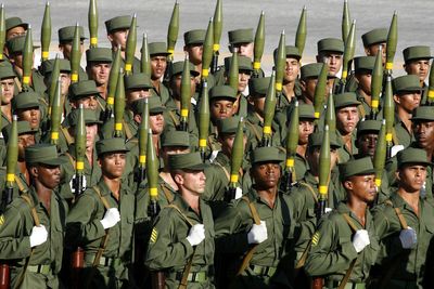 US military parade has global counterparts in democracies, monarchies and totalitarian regimes