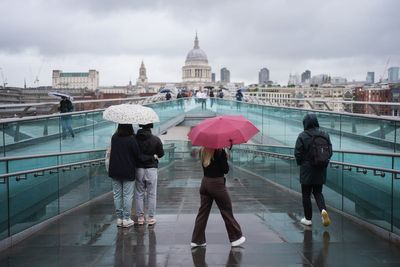 Thunderstorms bring threat of flooding after hottest day of the year