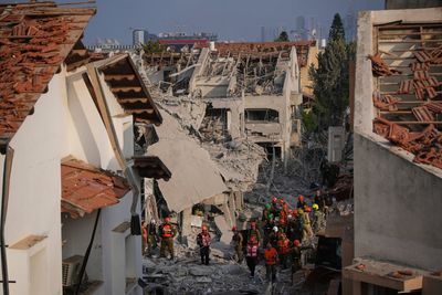 The Latest: Iran launches retaliatory strikes on Israel, killing at least 3 people
