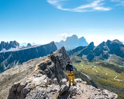 ‘On a peak under a blue sky’: the joy of summer in Europe’s mountains