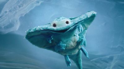 Out of Words features one of the cutest videogame characters I've ever seen, but there's a tinge of Kafkaesque darkness to it, too