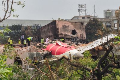 Death toll of Air India plane crash climbs to at least 270
