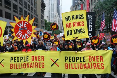 ‘No Kings’ protests live updates: Cops use smoke and gas to disperse crowd in Los Angeles