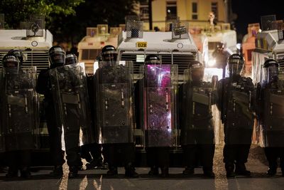 More police officers hurt during fifth night of violence in Northern Ireland