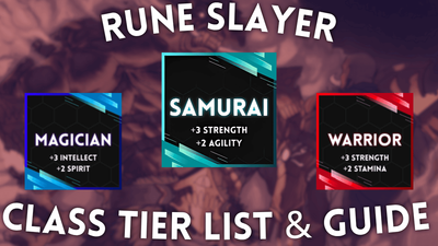 Ultimate Rune Slayer Class Tier List & Guide [TUNDRA & BEACH EXPANSION]