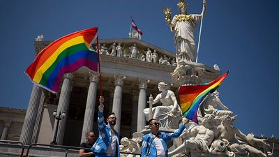 LGBT+ pride parades held in several of Europe's capitals