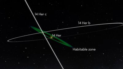 JWST spies frigid alien world on bizarre orbit: 'One of the coldest, oldest and faintest planets that we've imaged to date'