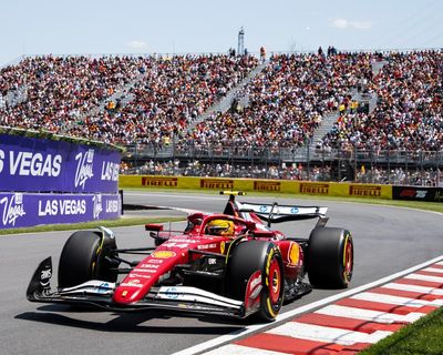 Formula One: Mercedes’ Russell snatches pole for Canadian grand prix – as it happened