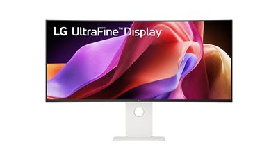 LG has a new 5K monitor with a Thunderbolt 5 port, and I love that it is curved and has a LAN connector
