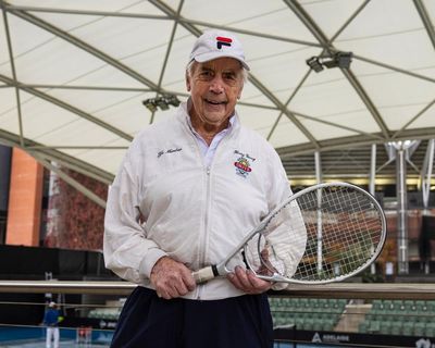 ‘Tennis repairs you’: the 101-year-old fuelled by iced coffee who still plays competitively