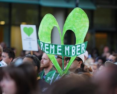 Grenfell residents gather for last anniversary before tower is taken down