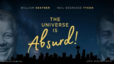 'Star Trek' actor William Shatner and astrophysicist Neil deGrasse Tyson team up in new space bromance show 'The Universe Is Absurd'