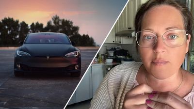 ‘Yeah, It’s Totaled:' Woman Sees Small Crack on Tesla Roof. Then She Sees What It Looks Like From the Inside