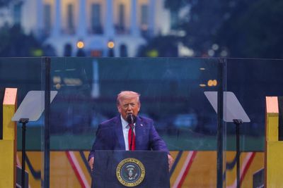 ‘It’s about time’: Trump boasts about American military success as he celebrates birthday at DC parade