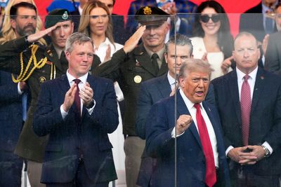 Photos of military parade marking Army's 250th anniversary amid anti-Trump protests