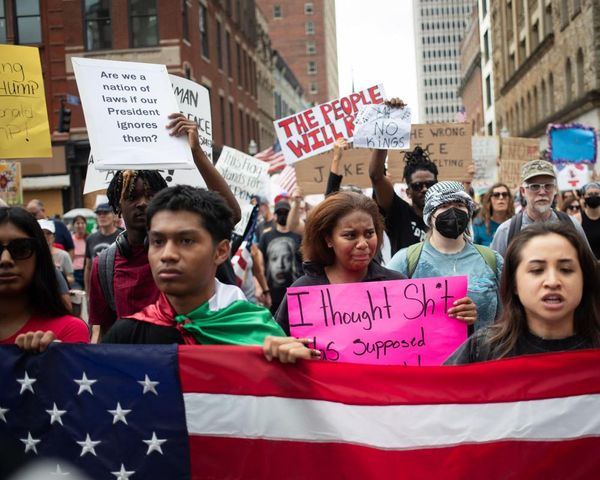 Trump news at a glance: mass protests against administration amid military parade and deadly violence