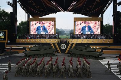 Trump’s military parade was feared to be the stuff of authoritarians. It was more small-town July 4