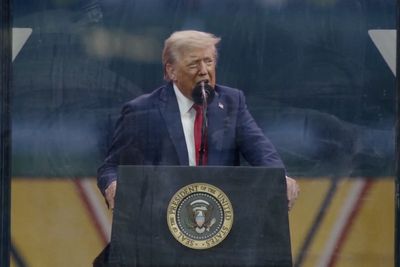 Watch: Trump calls US ‘hottest country in the world’ during military parade speech
