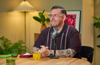 Nick Frost takes his own cutlery on holiday with him