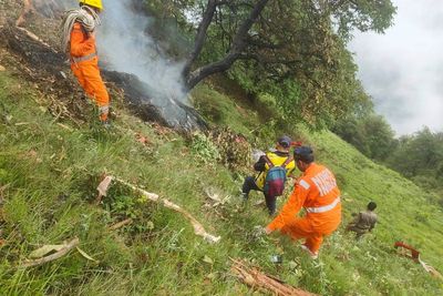 Helicopter carrying Hindu pilgrims crashes in India's Himalayan state of Uttarakhand, killing 7