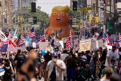 US protesters on Trump: ‘He’s shredding our constitution, our government’