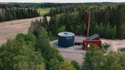 ‘A very Finnish thing’: Big sand battery starts storing wind and solar energy in crushed soapstone