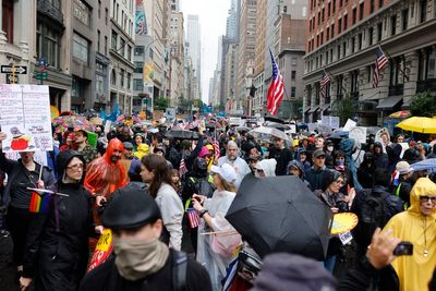 The celebrities spotted among the millions at ‘No Kings’ protests