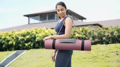 This smart yoga mat comes with AI coaching, tracking and corrections