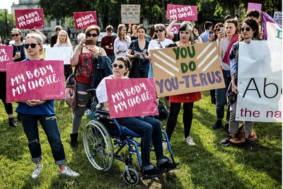 Fewer than half of young men believe abortion should be legal, poll finds