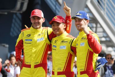 Le Mans 24 Hours: Kubica wins with Ferrari as Porsche spoils 1-2-3