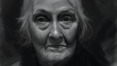 How to recreate the look of oil painting in a digital art portrait, using your iPad or tablet