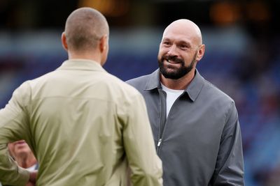 Tyson Fury swears live on Soccer Aid as Dermot O’Leary apologises to viewers