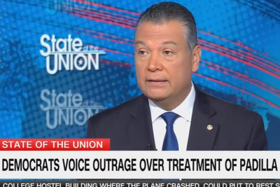 Padilla has ‘serious questions’ for Noem after he was dragged from press conference: ‘How does she not know the senator from California?’