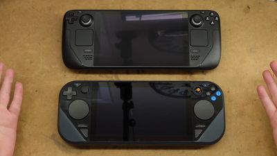 $3,000 Steam Deck prototype disassembled — concept units had discrete GPU support, smaller joysticks, circular touchpads