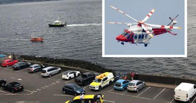 Coastguard suspends 'person overboard' search in Firth of Clyde
