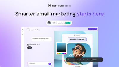 Our favorite web hosting company just launched an email marketing service as it takes on Mailchimp, Omnisend, and others