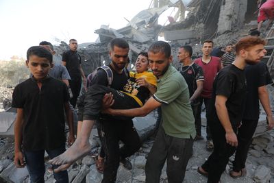 Israel kills 56 Palestinians in Gaza, most of them desperately seeking aid