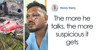 Survivor Of Air India Crash Explains How He Got Out In New Interview, People Find It “Suspicious”