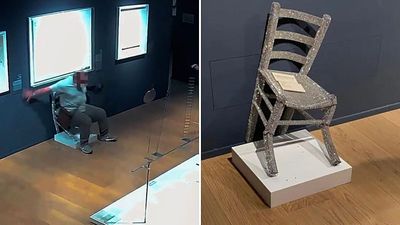 Italian museum reports couple to police for damaging precious 'Van Gogh chair'
