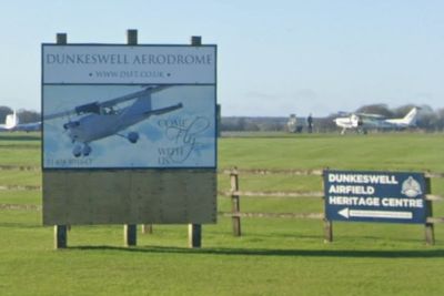 Two skydivers who died at Dunkeswell Aerodrome named by police