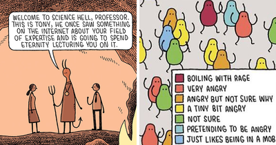 Humorous Comics By Tom Gauld For All The Book And Science Lovers Out There (34 Pics)