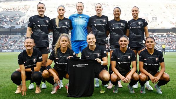 NWSL’s Angel City wear ‘Immigrant City Football Club’ shirts after Los Angeles raids