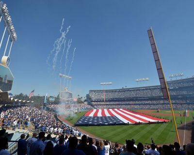 Nezza sings national anthem in Spanish at Dodgers as protest against immigration raids