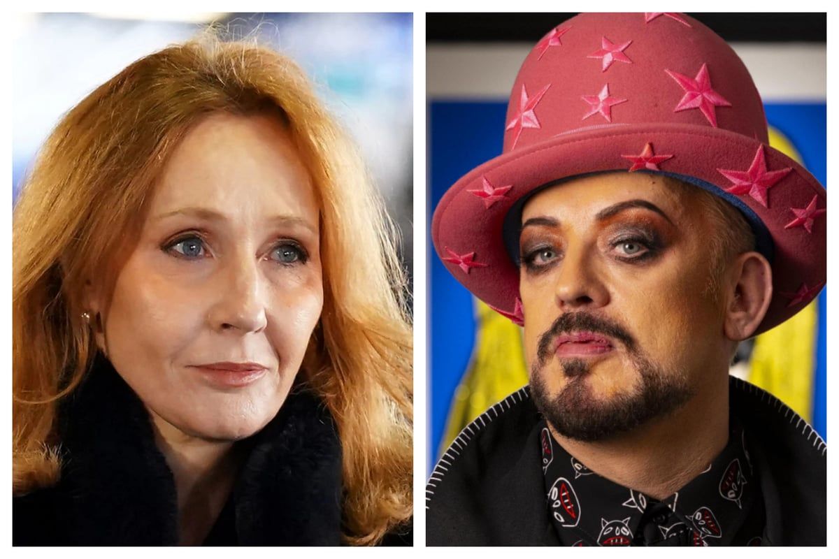 Boy George calls JK Rowling 'bored rich bully' as…