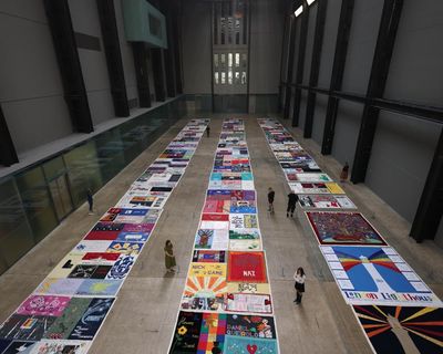 ‘People weep in its presence’: how the UK Aids Memorial Quilt became one of our great works of art