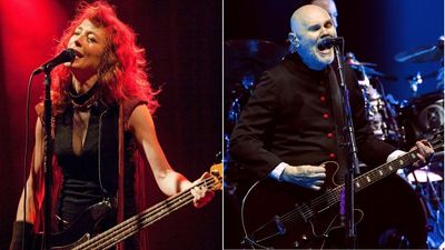 “I apologize for the broken beer bottle that was thrown at him”: Melissa Auf der Maur surprises fans as she reunites with Billy Corgan to perform a Smashing Pumpkins classic