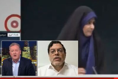 Iranian Professor 'Stayed to Defend Iranian People' for Scheduled Piers Morgan Interview After Israel Bombed the Building