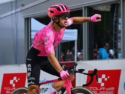 Tour de Suisse: Vincenzo Albanese wins stage 2 uphill sprint ahead of Fabio Christen