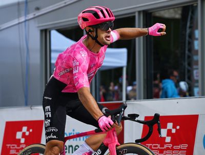 Vincenzo Albanese claims first WorldTour win with surprise attack on stage 2 of the Tour de Suisse